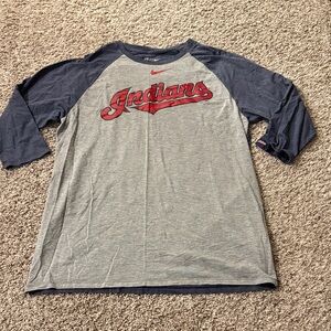 Nike men’s Cleveland Indians baseball tee